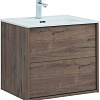 Тумба под раковину Aquanet Lino 60 (Flat) дуб веллингтон 00287541 Тумба под раковину Aquanet Lino 60 (Flat) дуб веллингтон 00287541