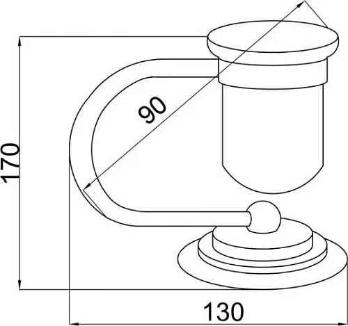 Стакан Boheme Murano 10911-G Стакан Boheme Murano 10911-G