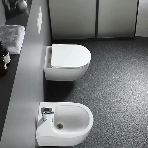 Унитаз подвесной Aquatek ЕВРОПА AQ1900T-00, 490x360x320 мм, смыв TORNADO тонкое сиденье микролифт Унитаз подвесной Aquatek ЕВРОПА AQ1900T-00, 490x360x320 мм, смыв TORNADO тонкое сиденье микролифт