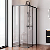 Душевой уголок AM.PM X-Joy W94G-403-120280-BT1K раздвижные двери 120x80 профиль черный матовый, стекло прозрачное