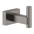 Крючок GROHE Essentials Cube, темный графит матовый (40511AL1) Крючок GROHE Essentials Cube, темный графит матовый (40511AL1)