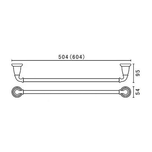 Полотенцедержатель ART&MAX BIANCHI AM-E-2609-Do золото Полотенцедержатель ART&MAX BIANCHI AM-E-2609-Do золото
