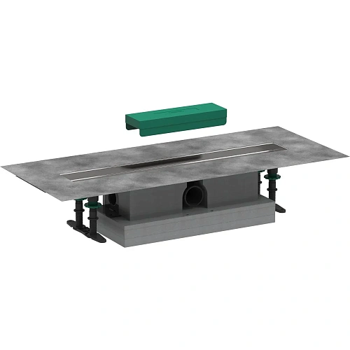 Душевой лоток Hansgrohe uBox universal для стандартной установки, внешняя часть слива 60 см 56022180 Душевой лоток Hansgrohe uBox universal для стандартной установки, внешняя часть слива 60 см 56022180