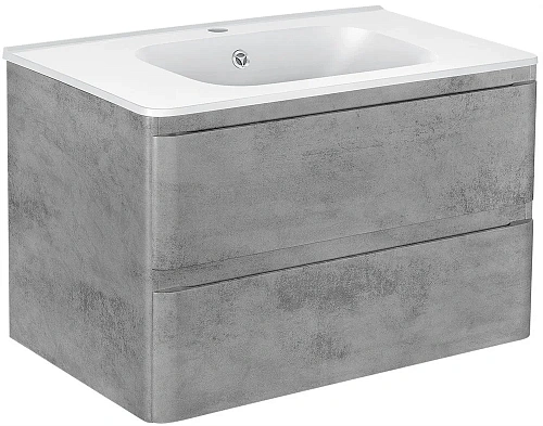 Тумба под раковину Vincea Vico 80 Beton VMC-2V800BT Тумба под раковину Vincea Vico 80 Beton VMC-2V800BT