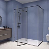 Душевой уголок RGW SV-040B 1400x800 мм 353204048-14 черный Easy Clean Душевой уголок RGW SV-040B 1400x800 мм 353204048-14 черный Easy Clean