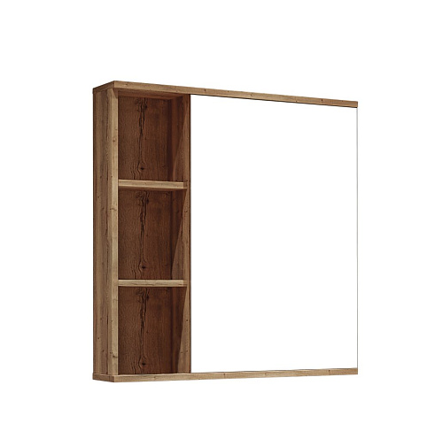 Зеркальный шкаф GROSSMAN ФОРТА-70 см универсальный дуб галифакс 70x70 207002 Зеркальный шкаф GROSSMAN ФОРТА-70 см универсальный дуб галифакс 70x70 207002