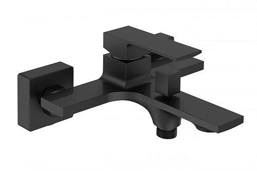 Смеситель для ванны Orange Lutz M04-100b матовый черный Смеситель для ванны Orange Lutz M04-100b матовый черный