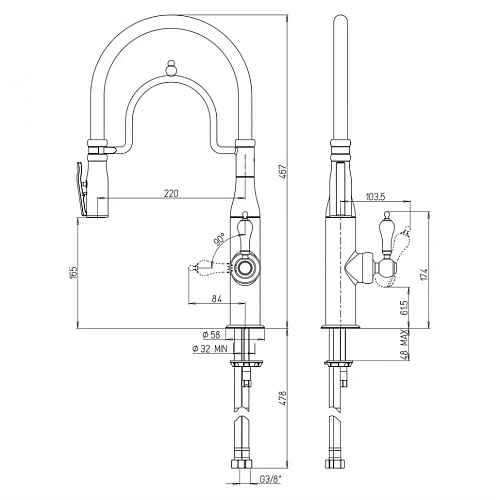 Душевой лоток Paini Harmony CH850HC 850 мм, черный матовый Душевой лоток Paini Harmony CH850HC 850 мм, черный матовый