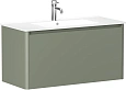 Тумба под раковину Allen Brau Gravity 100 1.370014.CGM олива матовый Тумба под раковину Allen Brau Gravity 100 1.370014.CGM олива матовый
