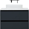 Тумба под раковину Allen Brau Activity 90 1.34005.AM антрацит матовый/черный брашированный Тумба под раковину Allen Brau Activity 90 1.34005.AM антрацит матовый/черный брашированный