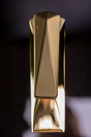 Смеситель для раковины Boheme Venturo белый-золото 381-W Смеситель для раковины Boheme Venturo белый-золото 381-W