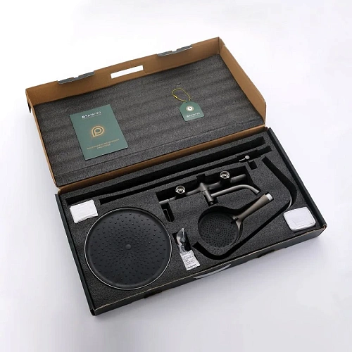 Душевая система Splenka S03.24.09, графит Душевая система Splenka S03.24.09, графит