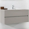 Тумба под раковину Armadi Art VALLESSI 100 Кашемир матовая Soft touch 837-100-C matt Тумба под раковину Armadi Art VALLESSI 100 Кашемир матовая Soft touch 837-100-C matt