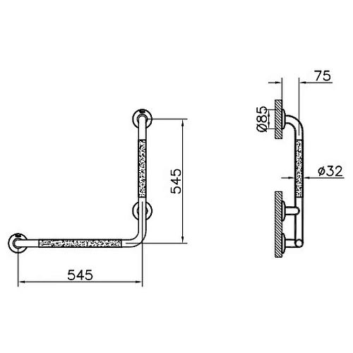 Поручень Vitra Arkitekta A44467 Поручень Vitra Arkitekta A44467