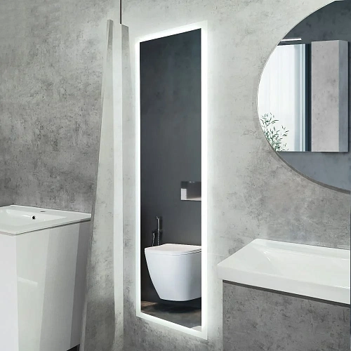 Зеркало Comforty Люпин 440x1580 00-00014248 LED-подсветка, бесконтактный сенсор Зеркало Comforty Люпин 440x1580 00-00014248 LED-подсветка, бесконтактный сенсор