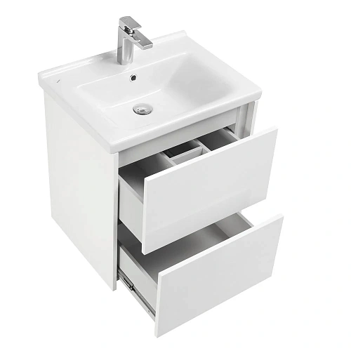 Тумба под раковину Aquaton Стоун 60 белый 1A231401SX010 Тумба под раковину Aquaton Стоун 60 белый 1A231401SX010