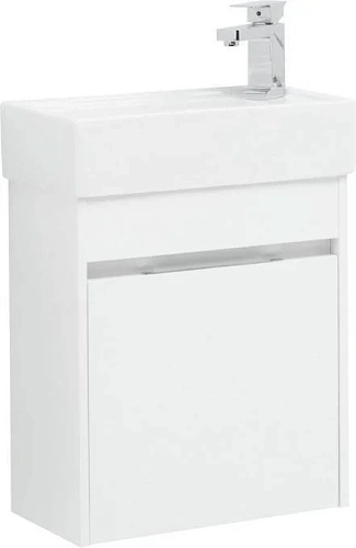 Тумба с раковиной Aquanet Лидс 50 белый 00243273 Тумба с раковиной Aquanet Лидс 50 белый 00243273