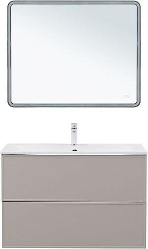 Тумба под раковину Aquanet Арт 100 00343969 бежевый Тумба под раковину Aquanet Арт 100 00343969 бежевый