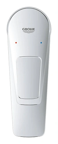 Смеситель для раковины GROHE BauLoop с ограничителем температуры и нажимным донным клапаном, размер 23878001 Смеситель для раковины GROHE BauLoop с ограничителем температуры и нажимным донным клапаном, размер 23878001