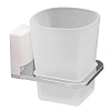 Стакан WasserKRAFT Leine K-5028WHITE белый/хром Стакан WasserKRAFT Leine K-5028WHITE белый/хром