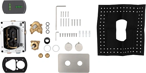 Смеситель для ванны Allen Brau Priority 5.3U123-BN (с внутренней частью, 3 выхода) никель браш Смеситель для ванны Allen Brau Priority 5.3U123-BN (с внутренней частью, 3 выхода) никель браш