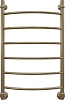 Полотенцесушитель водяной EWRIKA Сафо D 80х50, состаренная бронза 465607