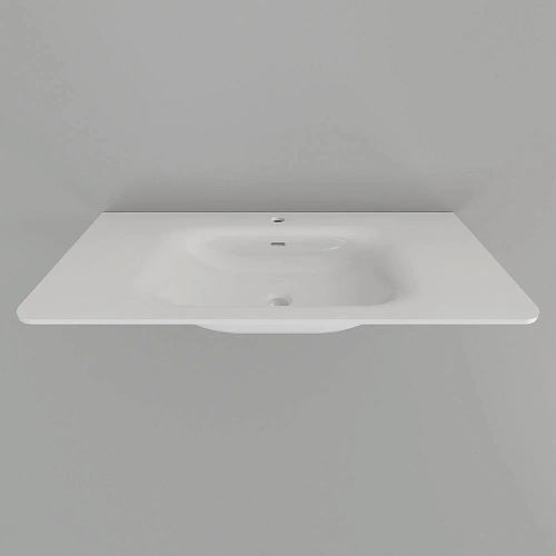 Раковина ArtDecco Gabriella 91 AGBAS091S акриловая, белый матовый Раковина ArtDecco Gabriella 91 AGBAS091S акриловая, белый матовый