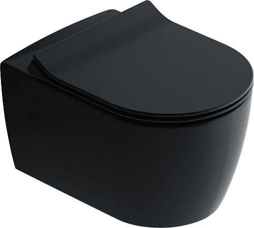Комплект Унитаз подвесной STWORKI Ноттвиль SETK3104-2616 безободковый, с микролифтом, черный + Систе 587834 Комплект Унитаз подвесной STWORKI Ноттвиль SETK3104-2616 безободковый, с микролифтом, черный + Систе 587834
