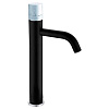Картинка анонса товара «смеситель для раковины boheme stick 122-b-mr-w black»
