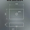 Раковина Gid Bm1204 53360 накладная черная матовая 45x32x11 Раковина Gid Bm1204 53360 накладная черная матовая 45x32x11