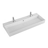 Картинка анонса товара «раковина cezares 50314 bianco opaco белый матовый 1210x450 искусственный камень solid surface»