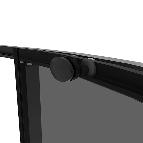 Душевой уголок Niagara Nova NG-2826-34BLACK (90x90x195) полукруг, раздвижная, черный матовый, стекло тониров Душевой уголок Niagara Nova NG-2826-34BLACK (90x90x195) полукруг, раздвижная, черный матовый, стекло тониров