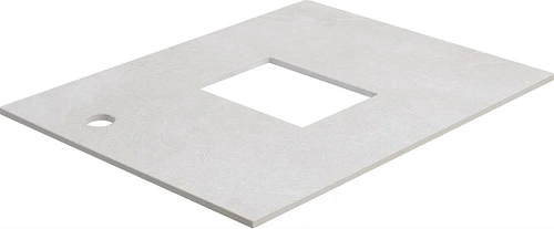 Тумба с раковиной STWORKI Эстерсунд 60 белая матовая, простоун беж с отверстием под смеситель в стол 459718 Тумба с раковиной STWORKI Эстерсунд 60 белая матовая, простоун беж с отверстием под смеситель в стол 459718