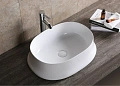 Раковина Ceruttispa CR0060 580х430х160 накладная, белая, овальная, глубокая Раковина Ceruttispa CR0060 580х430х160 накладная, белая, овальная, глубокая