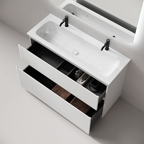 Тумба под раковину SANCOS Folk Floor FL120FW 1190х445х850 Bianco, напольная Тумба под раковину SANCOS Folk Floor FL120FW 1190х445х850 Bianco, напольная