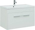 Тумба под раковину Aquanet Августа 90 белый (ручка хром) 00274019 Тумба под раковину Aquanet Августа 90 белый (ручка хром) 00274019