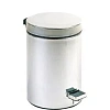 Корзина для мусора Nofer 09100.12.S, хром матовый