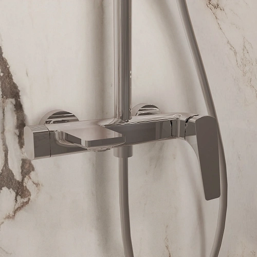 Душевая система Vincea Puro VSFS-5P1CH с изливом, хром Душевая система Vincea Puro VSFS-5P1CH с изливом, хром