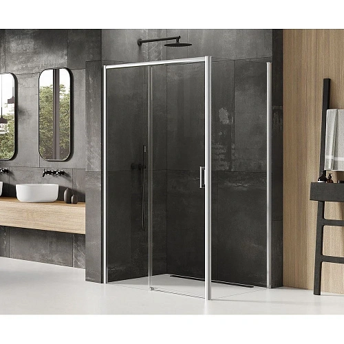 Душевой уголок NEW TRENDY PRIME 110x70x200 D-0300A/D-0122B (хром) Душевой уголок NEW TRENDY PRIME 110x70x200 D-0300A/D-0122B (хром)