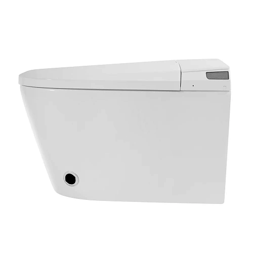 Комплект унитаза ABBER Bequem AC1119S белый электронный с функцией биде, с импульсным смывом с инсталляцией AC0101P Комплект унитаза ABBER Bequem AC1119S белый электронный с функцией биде, с импульсным смывом с инсталляцией AC0101P