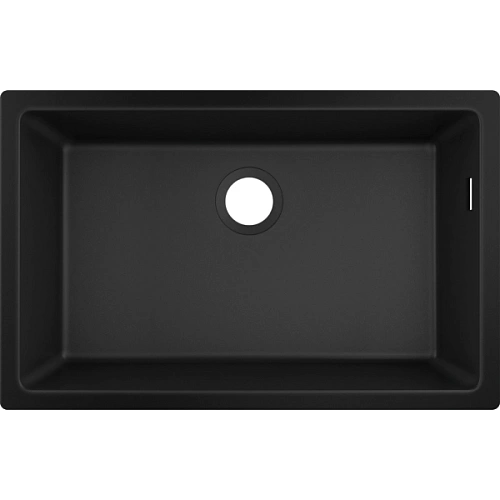 Кухонная мойка Hansgrohe S51 S510-U660 660 43432170, черный графит Кухонная мойка Hansgrohe S51 S510-U660 660 43432170, черный графит