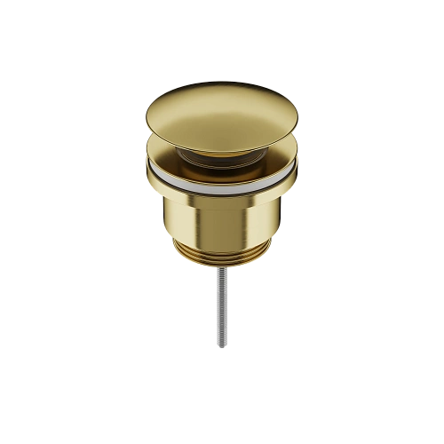 Донный клапан Ceramica Nova 70003BG клик - клак, латунь, брашированное золото PVD Донный клапан Ceramica Nova 70003BG клик - клак, латунь, брашированное золото PVD