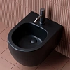 Биде подвесное Ceramica Nova PLAY CN3002MB черный матовый Биде подвесное Ceramica Nova PLAY CN3002MB черный матовый