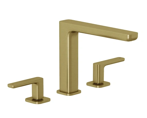 Смеситель для раковины Kludi RENON 42393N075 брашированное золото Смеситель для раковины Kludi RENON 42393N075 брашированное золото