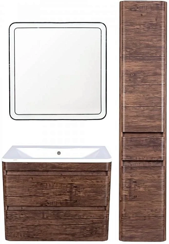 Тумба под раковину Style Line Атлантика 80, Люкс старое дерево, PLUS ЛС-00000664 Тумба под раковину Style Line Атлантика 80, Люкс старое дерево, PLUS ЛС-00000664