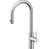 Картинка анонса товара «смеситель для кухни paulmark galant брашированная сталь ga213077-bs»