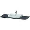 Столешница Duravit Happy D.2 Plus HP031KM8080 130 см графит