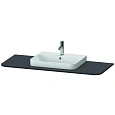 Столешница Duravit Happy D.2 Plus HP031KM8080 130 см графит Столешница Duravit Happy D.2 Plus HP031KM8080 130 см графит