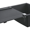 Кухонная мойка GROHE K500 с одной чашей, 860 x 500 мм, черный гранит (31644AP0) Кухонная мойка GROHE K500 с одной чашей, 860 x 500 мм, черный гранит (31644AP0)