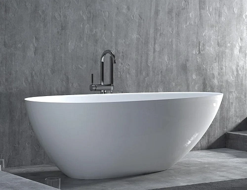 Ванна отдельностоящая Salini PAOLA IN 172x82 покраска по RAL полностью 101612SMF из искусственого камня S-Stone Ванна отдельностоящая Salini PAOLA IN 172x82 покраска по RAL полностью 101612SMF из искусственого камня S-Stone